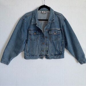 VTG. Bill Blass 80’s/90’s  Cropped Jean Jacket